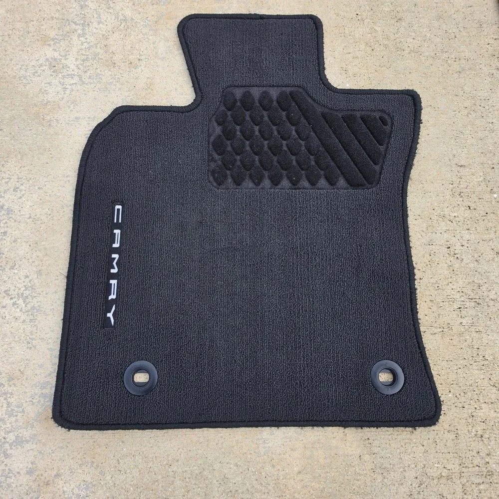 Toyota Floor Mats Black Camry Carpet Set Interior Protection OEM Style 2025-2026